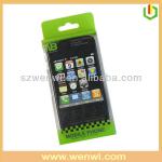 Plastic packaging for phone cases with hanger CB-000200