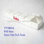 plastic pill box hot sell TY0016