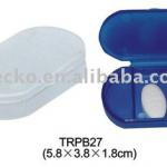 plastic pill box,medicine container with three tube TRPB27