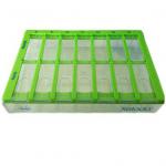 Plastic Pill Box with braille alphabet HS-017-010