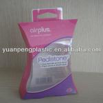 plastic pillow packaging box,pillow box packaging with hanger,pink plastic pillow box with handle YPJP007