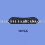 plastic pull handle for box/soft handle/black rubber handle wdls006