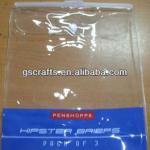 plastic pvc underwear socks packing bag GS1D0040