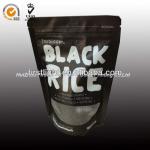 Plastic rice bag stand up with zipper XH-BL04