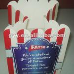 Popcorn paper bag with food grade Bag -P2003-GYY