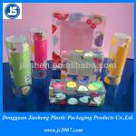 Popular clear plastic tube packaging.Clear plastic tube for OEM JS-PT041603-13