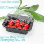 Popular Disposable Small Black Takeaway Container for Fruit/Salad EG-8505 EG-8505