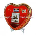 Popular Heart shape tea can tea box for gift packaging CD-172 CD-172