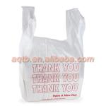 printed HDPE t shirt bag for supermarket TBJE1310100171C