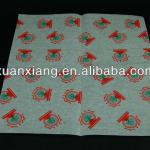 printed humburg foodgrade wrapping sheet greaseproof paper