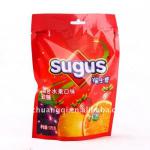 Printed or Plain Stand Up Bag for Candy Packaging with Zipper CQ-W-00159