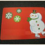 Printed Plastic Mouse Pad/sheet/mat/placemat MP2