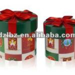 printed round paper box 384173