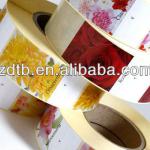 printed self adhesive labels in rolls self adhesive sticker paper