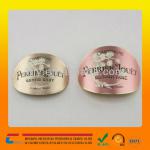 Printing metal nameplates , metal attach nameplate CXJP019