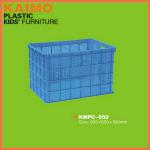 product injection moulded blue dairy crate KMPC-850L