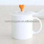 Promotional round silicone mug lids CGML-0003