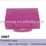 PS plastic cosmetic box C007