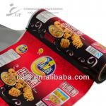 Puffed food packaging material roll film for packing CJ118 roll film for packing