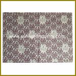 purple floral gift wrapping paper SL-13082702