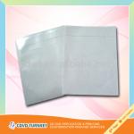 PVC 15c double cd sleeves with self adhesive glue on the back self adhesive plastic sleeve