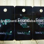 PVC breakaway membership barcode key tag CXJTT-574