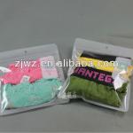 PVC plastic underwear zipper bag AZ004