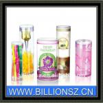 PVC Plastic UV printing package clear plastic tube PP02