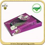 pvc transparent box,purple cardboard box,clear acetate box HB029