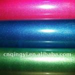 QingYi fashion heat transfer glitter vinyl for textile 2000