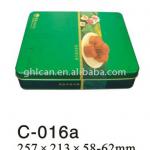 Rectangular cookies tin C-016a