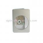 Rectangular metal CD/DVD tin box/case OB190136015