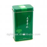 rectangular tea tin box for packaging OB077050138