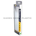 rectangular tie packing box clear pvc tie hanging display xiexin-1201