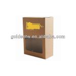 Recyclable printing package corrugated color box make up brush set cb-148 color box make up brush set