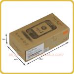 recycle brown kraft paper box for medicine craft paper box 6015