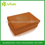 Recycled cardboard shoe boxes packaging VIR01069