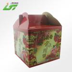 recycled food paper box with handle recycled food paper box