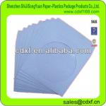 recycled white paper cd sleeves paper CD/DVD sleeves