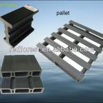 recycled wood plastic pallet K30-140-m