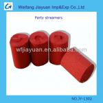 Red color party streamers JY-1302