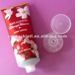 Red Hot Stamping Cosmetic Plastic Tubes 100ml