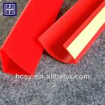 Red PVC Price Label For Supermarket Shelf HCSL069