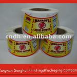 Roll sticker printing DHLS-043