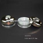 rotate cap cosmetic loose powder case with stifer SN197079