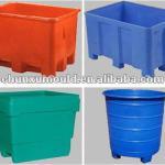 rotomolding plastic pallet bin, pallet container cxs#328