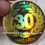 round 3D hologram stickers HS007w