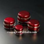 Round acrylic cream jars for cosmetic packing RH03