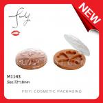 Round Eyeshadow Case with 5 Heart Shaped Hole M1143