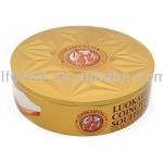 round metal candy tin box RD2045